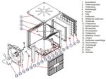 Cooling fan 18000m³/h