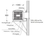 Cooling fan 18000m³/h