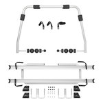 Bicycle carrier for drawbar