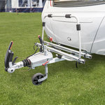 Bicycle carrier for drawbar