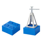 Underlay plates stackable 21x21x3.3cm - set of 4