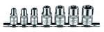 1/4  & 3/8 Star socket set 7pc