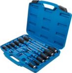 Screwdriver Set with 6.3 mm (1/4) Internal Square 12 pcs