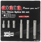 Spline bit set 7pc