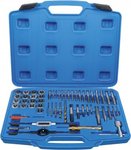 Tap and Die Set Inch Sizes 1/4 - 1 56 pcs