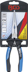 Long Nose Pliers with Cutting Edge straight 200 mm
