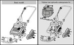 Vibratory plate 13kn 6.5hp