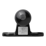 Towbar ball black angled D17.2/S350 E-type approved