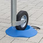 Wheel chock for nose wheel