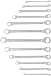 Double Ring Spanner Set offset 12 pcs