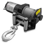 Winch 12V 907kg 750w, 15.2m