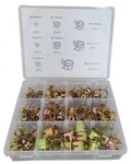 Ear clamp assortment 6.5 to 18 mm