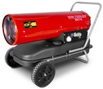 Hot air blower diesel 50kw with remote
