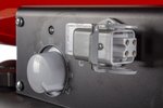 Hot air blower diesel 50kw with remote