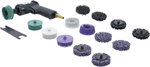 Bristle Grinder Set 17 pcs