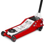 Hydraulic jack extra low, double pump 2.5 tons