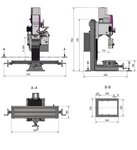 Drilling cutter 480x175x370 mm