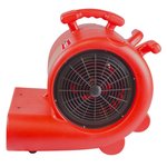 Pack BDE95 construction dryer and RV3000 floor fan