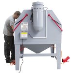 Sandblast cabinet 1200 liter