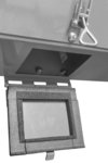 Sandblast cabinet 350 liter