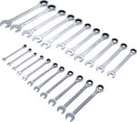 Ratchet Combination Wrench Set 6 - 32 mm 22 pcs