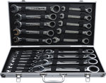 Ratchet Combination Wrench Set 6 - 32 mm 22 pcs