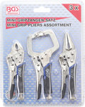 3-piece Mini Locking Pliers Set