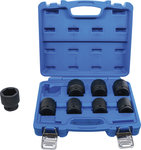 Impact Socket Set 20 mm (3/4) Drive 22 - 38 mm 8 pcs