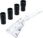 Extractor Attachment for Twister Air Cleaning Gun large version with 4 adapters for BGS 70150
