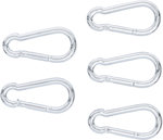 Snap Hooks Set 80 x 8 mm 5 pcs