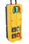 Electric wire rope hoist with radio remote control