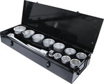 Socket Set 25 mm (1) Drive 36-80 mm 15 pcs