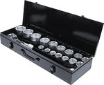 Socket Set 20 mm (3/4) Drive 19-50 mm 20 pcs