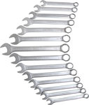 Combination Spanner Assortment Inch / Metric Sizes 50 pcs