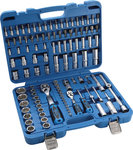 Socket Set 6.3 mm (1/4) + 12.5 mm (1/2) drive 108 pcs