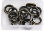 Assorted crankcase plug rings rubber 12mm 20-piece