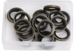 Assorted crankcase plug rings rubber 14mm 20-piece