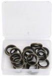 Assorted crankcase plug rings rubber 16mm 20-piece