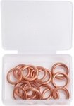 Assortment of copper sealing rings M12