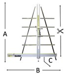 Format cutter ssc AXL250 + PVC holder