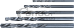 HSS Drill Set, left cut, 5 pcs