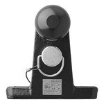 Tow ball black combined double version D21/S350 E-type approved