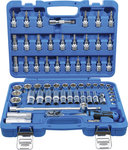 Socket Set, Hexagon | 10 mm (3/8) drive | 61 pcs.