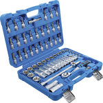 Socket Set, Hexagon | 10 mm (3/8) drive | 61 pcs.