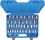 Bit Socket Set 12.5 mm (1/2) Drive, 8 mm (5/16) Drive 49 pcs