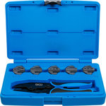 Crimping Tool Set with 5 Pairs of Jaws