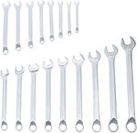 Combination Spanner Set offset 8 - 27 mm 17 pcs