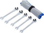 Ratchet Combination Wrench Set open 5 pcs