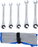 Ratchet Combination Wrench Set open 5 pcs