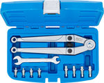 Face Pin Wrench Set adjustable diameter 2.5 - 9 mm